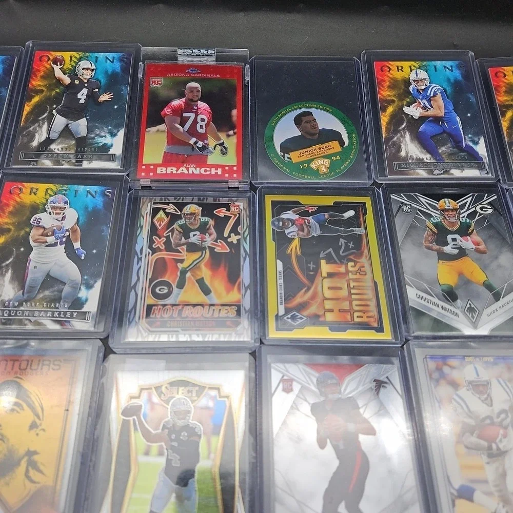 Football Card Collection Lot Of 35 Rookies‎ Origins Rares